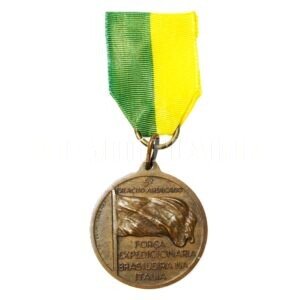MEDALHA DA FEB FEITA NA ITÁLIA PELA LIBERDADE DO MUNDO – II GUERRA