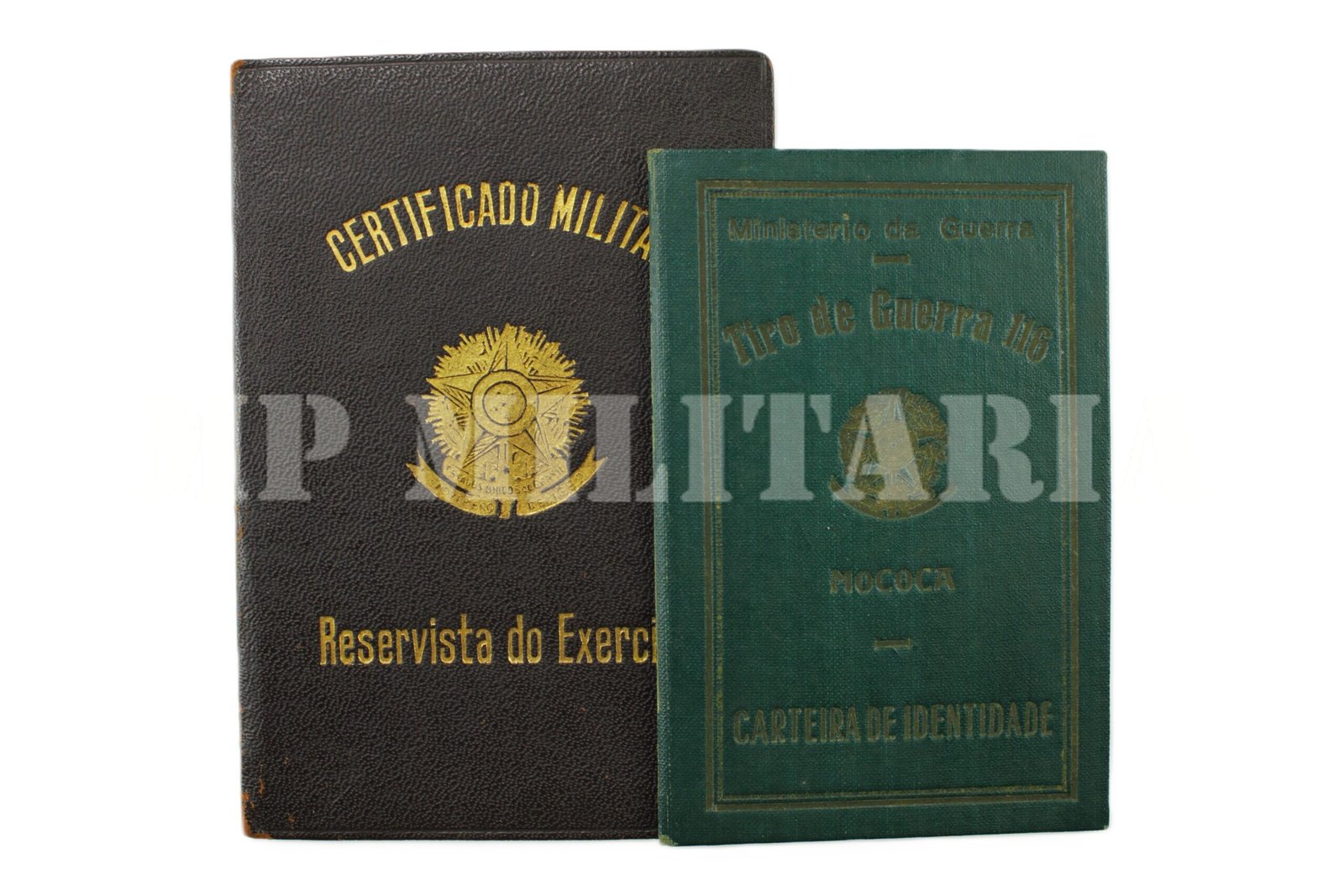 CONJUNTO DE DOCUMENTOS, IDENTIDADE DO TIRO DE GUERRA DE MOCOCA E RESERVISTA