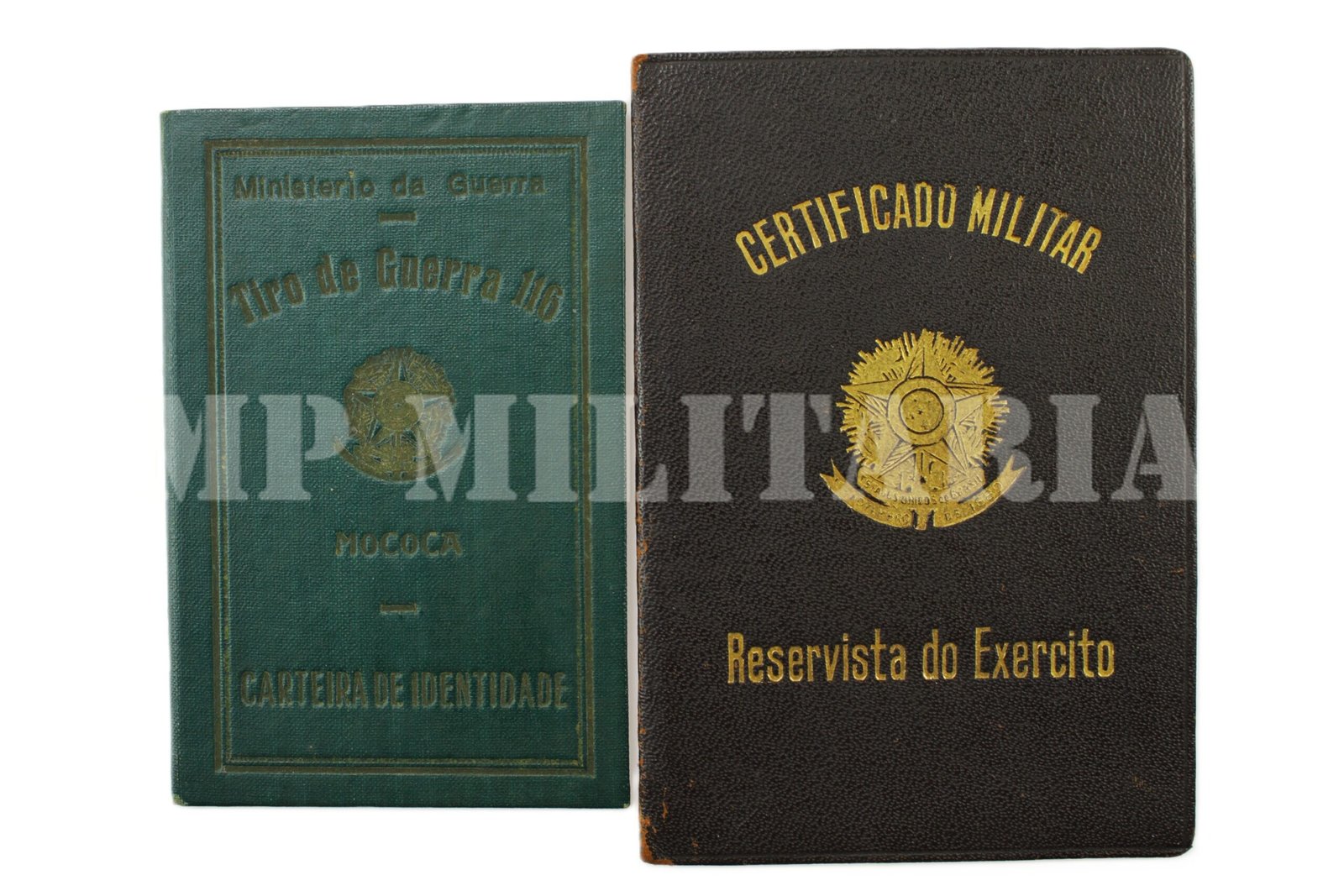 CONJUNTO DE DOCUMENTOS, IDENTIDADE DO TIRO DE GUERRA DE MOCOCA E RESERVISTA - Imagem 2