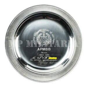 SALVA DE INOX DE HOMENAGEM DA ACADEMIA DE POLÍCIA MILITAR DO BARRO BRANCO