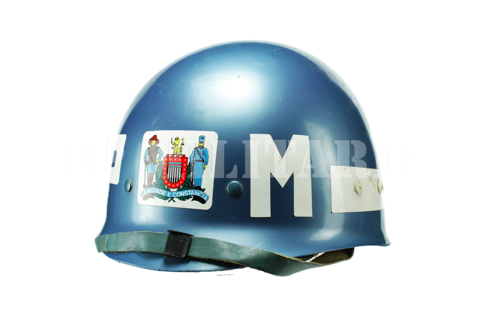 ANTIGO CAPACETE DA POLÍCIA MILITAR DE SÃO PAULO