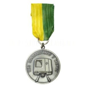 MEDALHA “NÓS CONSTRUÍMOS O METRO” DE SÃO PAULO • JABAQUARA – VILA MARIANA – 1974