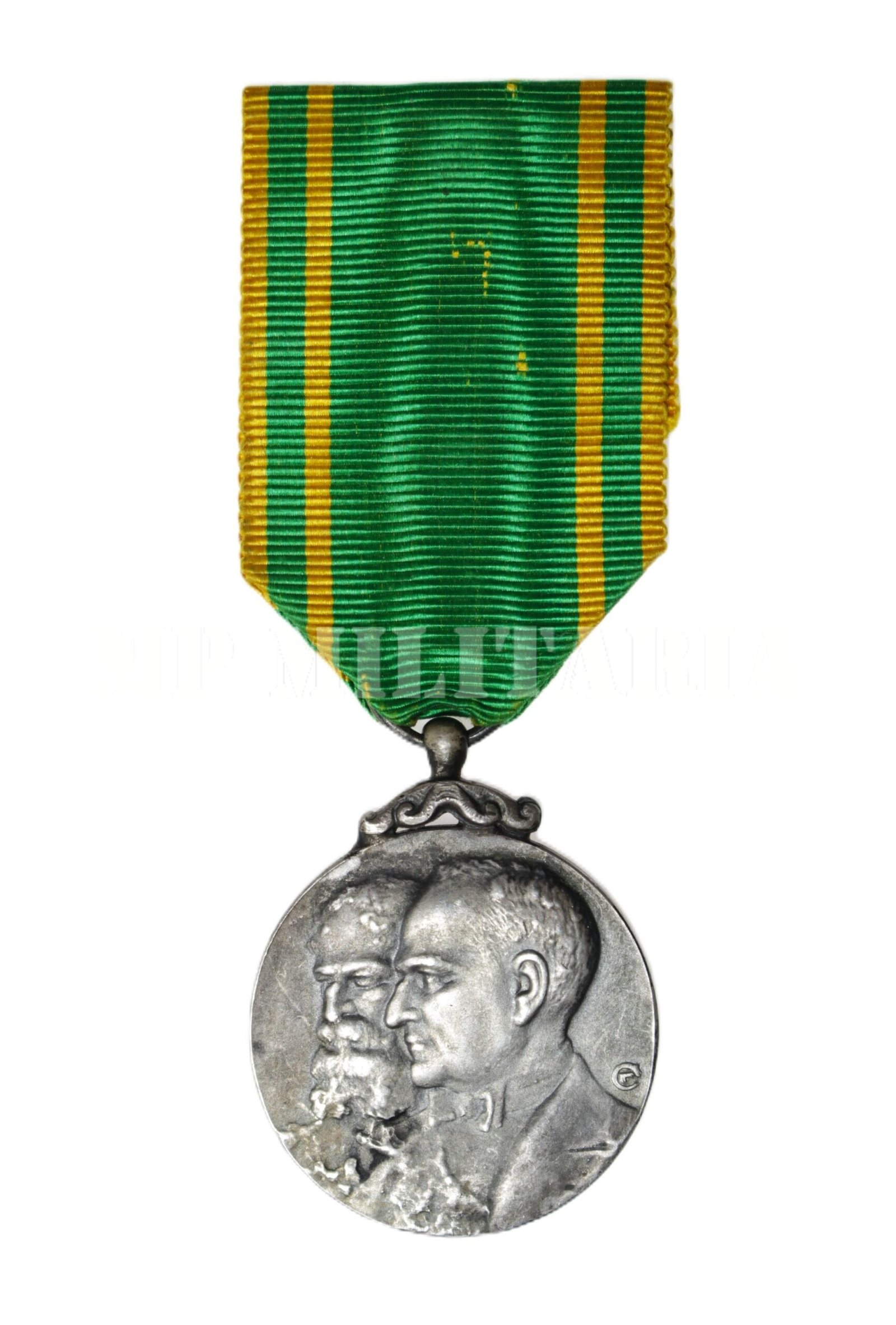 MEDALHA DO CINQUENTENÁRIO DA REPÚBLICA 1889 – 1939 – PRATA - Imagem 2
