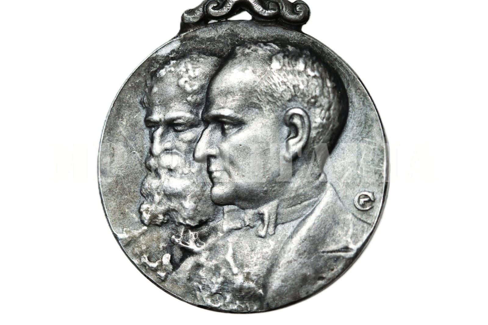 MEDALHA DO CINQUENTENÁRIO DA REPÚBLICA 1889 – 1939 – PRATA - Imagem 3
