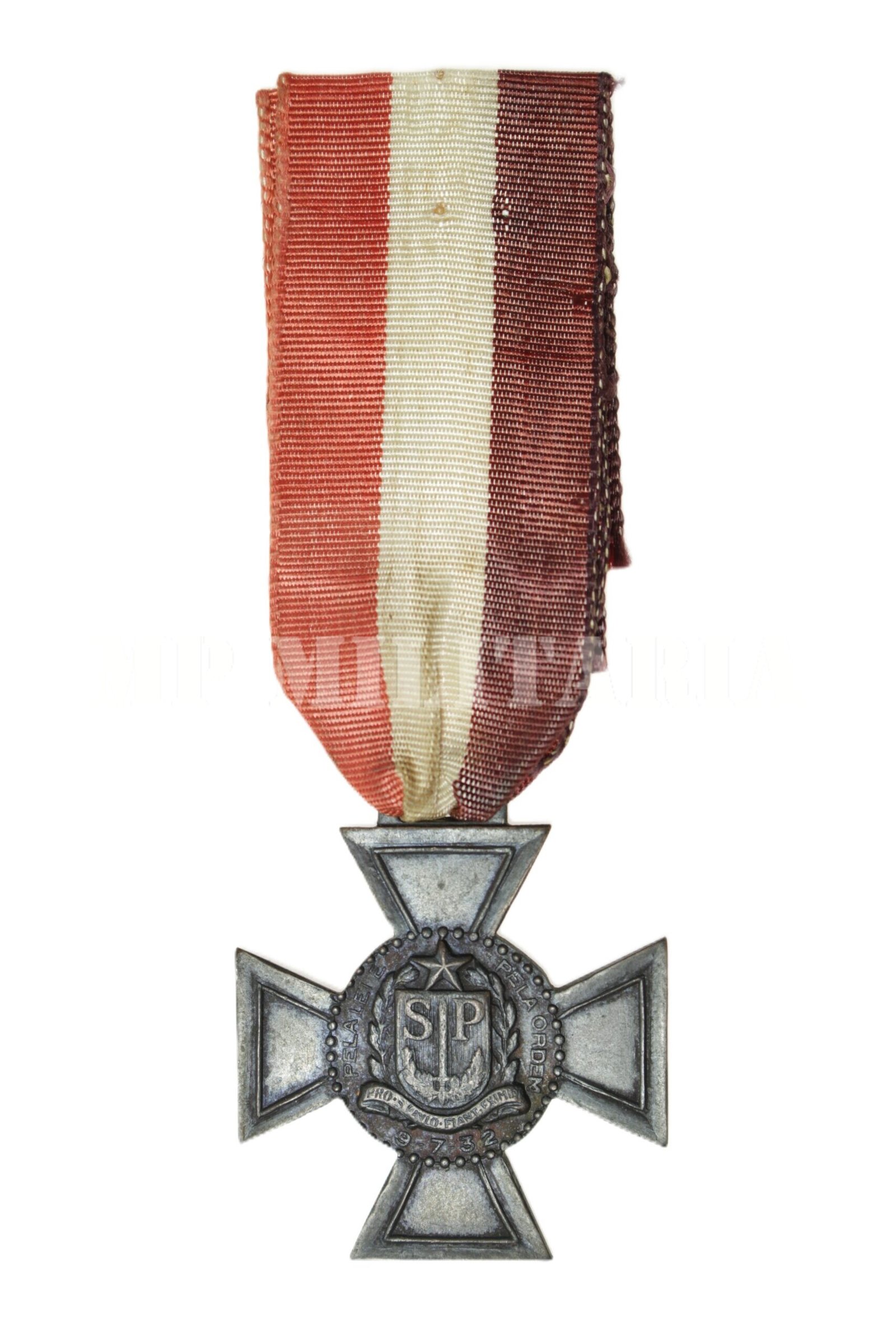 RARA MEDALHA CRUZ DE CAMPINAS – REVOLUÇÃO DE 1932 - Imagem 2