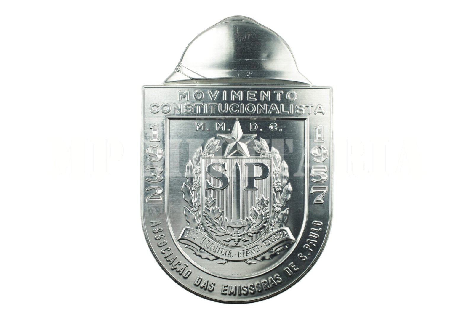 PLACA DA REVOLUÇÃO CONSTITUCIONALISTA DE 1932
