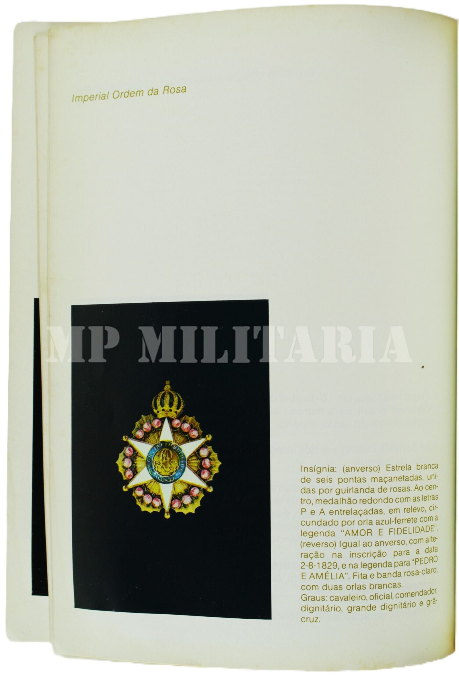 CATÁLOGO / LIVRO CONDECORAÇÃO – ORDENS DO IMPÉRIO / REPÚBLICA - Imagem 2