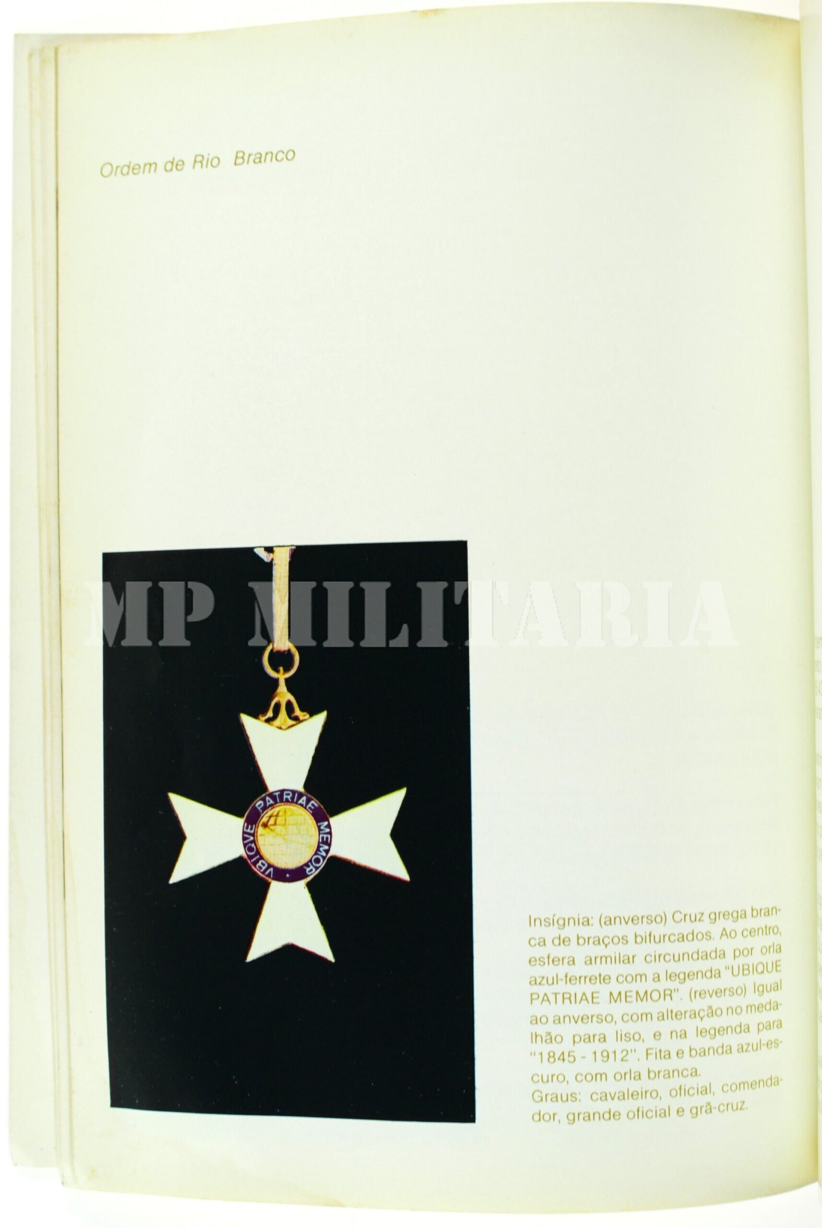 CATÁLOGO / LIVRO CONDECORAÇÃO – ORDENS DO IMPÉRIO / REPÚBLICA - Imagem 4