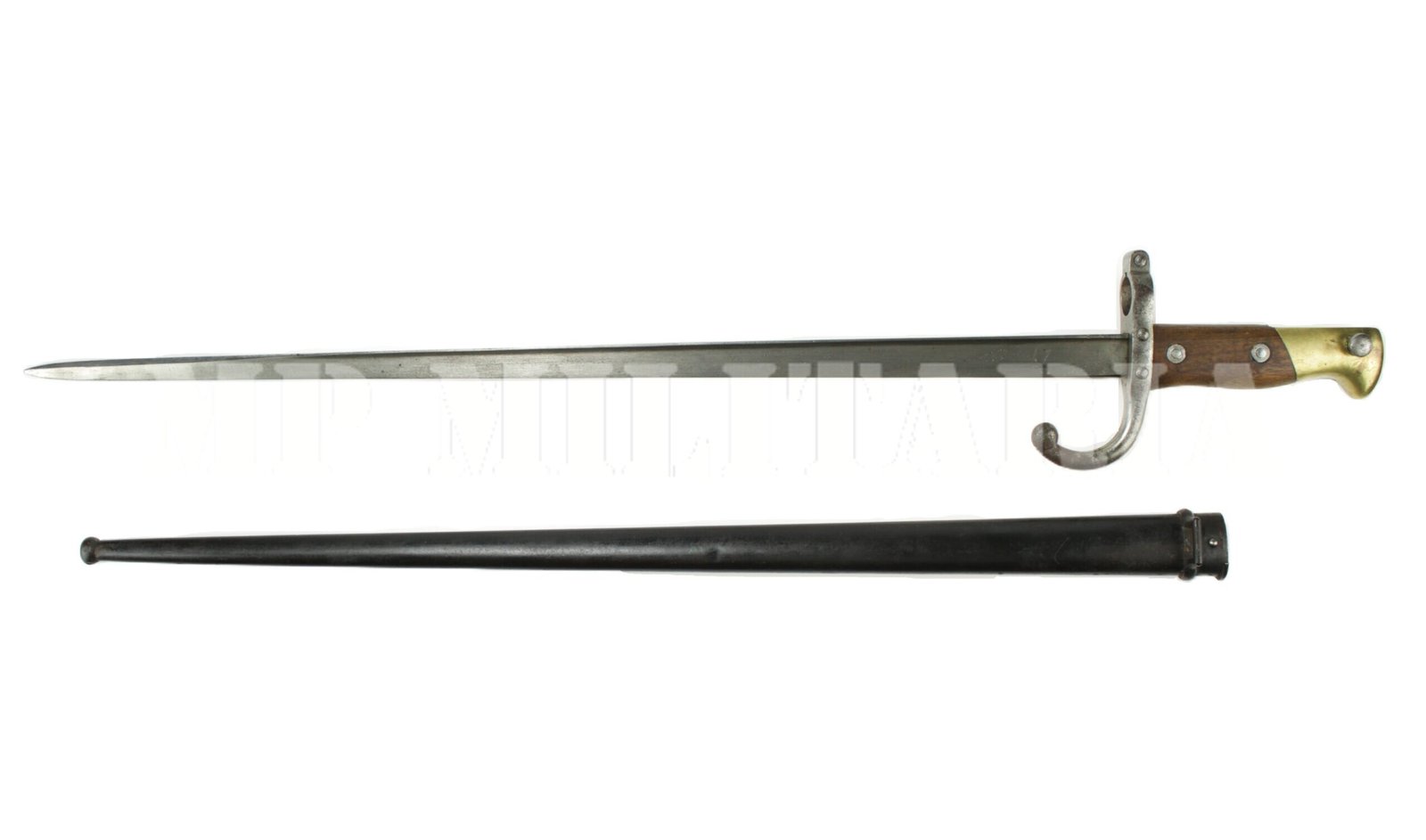 BAIONETA DA MARINHA DA FRANÇA DO FUZIL GRAS M1874 - Imagem 4