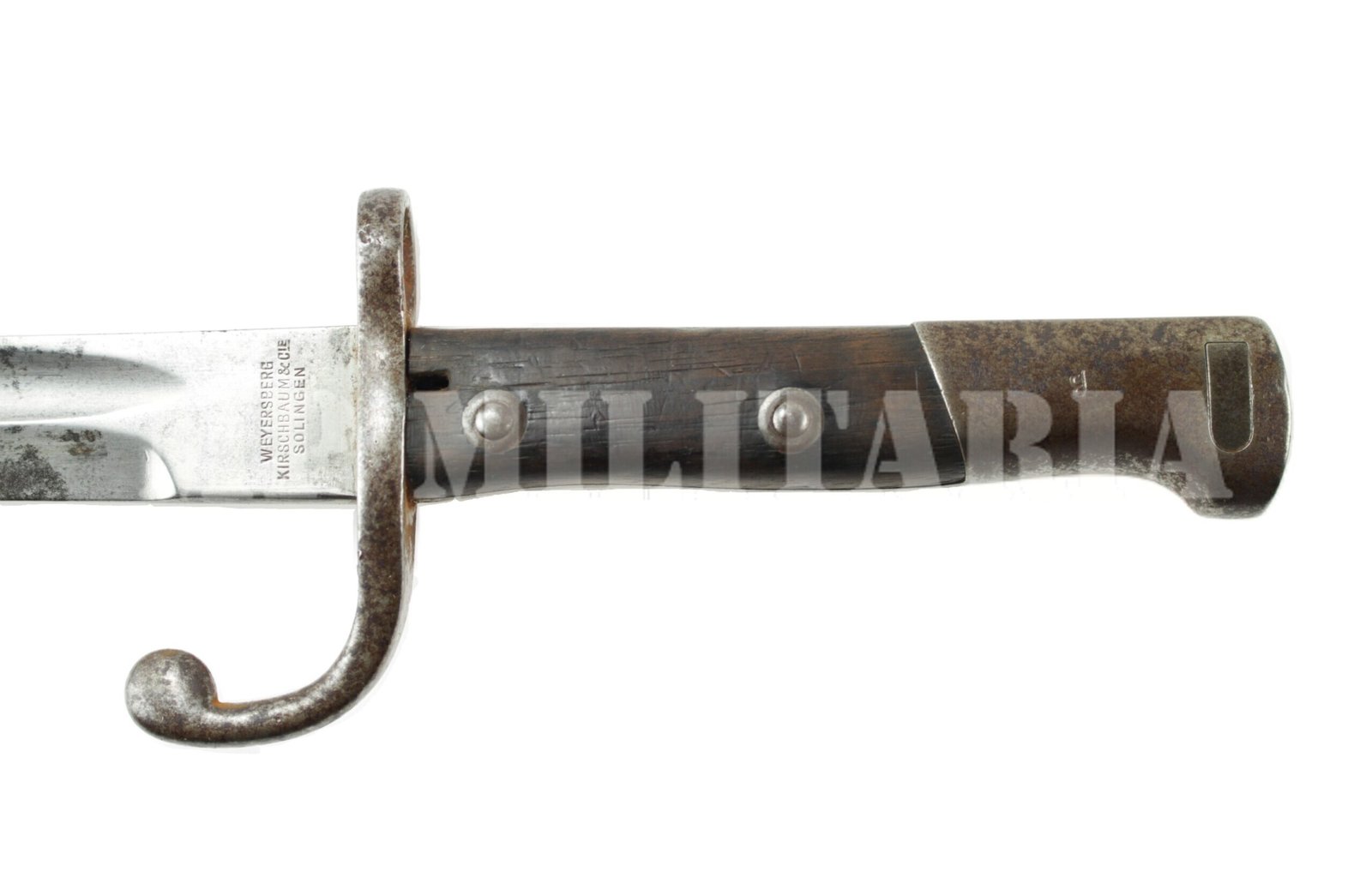 ANTIGA BAIONETA DO FUZIL MAUSER 1908 - WEYESBERG KIRSCHBAUM - Imagem 7