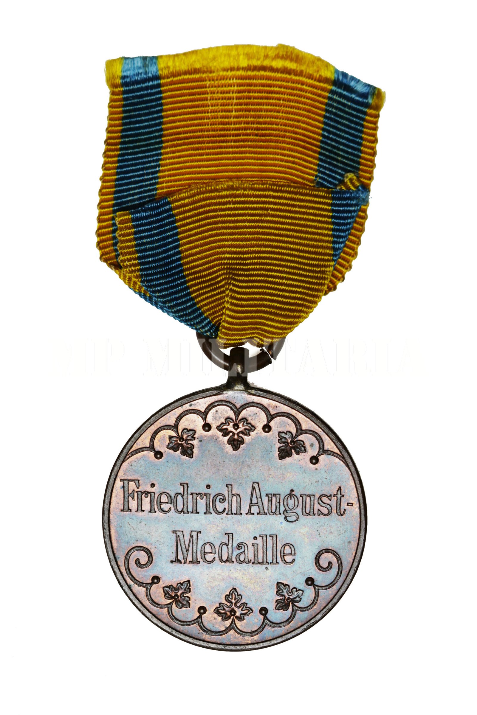 MEDALHA DE BRAVURA FRIEDRICH AUGUST DA SAXÔNIA – I GUERRA - Imagem 5