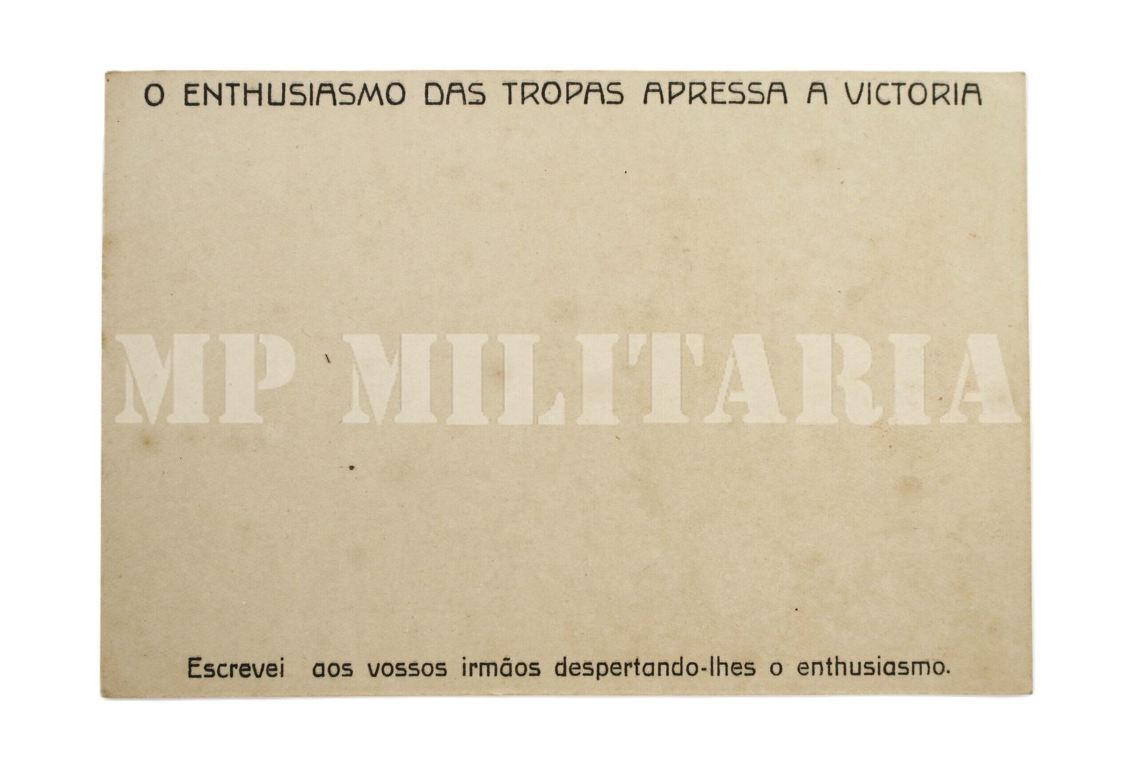 CARTÃO POSTAL DO CORREIO MILITAR • ESPADAS E BANDEIRAS • NÃO CIRCULADO – REVOLUÇÃO DE 1932 - Imagem 3