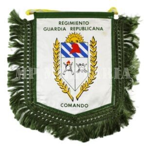 FLÂMULA / STANDART REGIMENTO DA GUARDA REPÚBLICANA DO URUGUAI