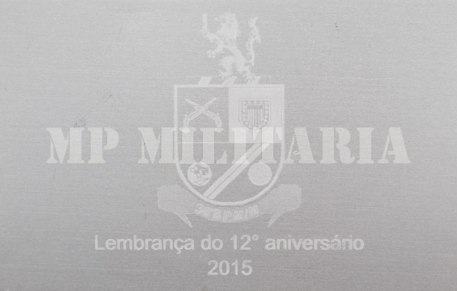 PORTA CARTÕES DE VISITA DO 36º BATALHÃO DE POLÍCIA MILITAR – SÃO PAULO - Imagem 2