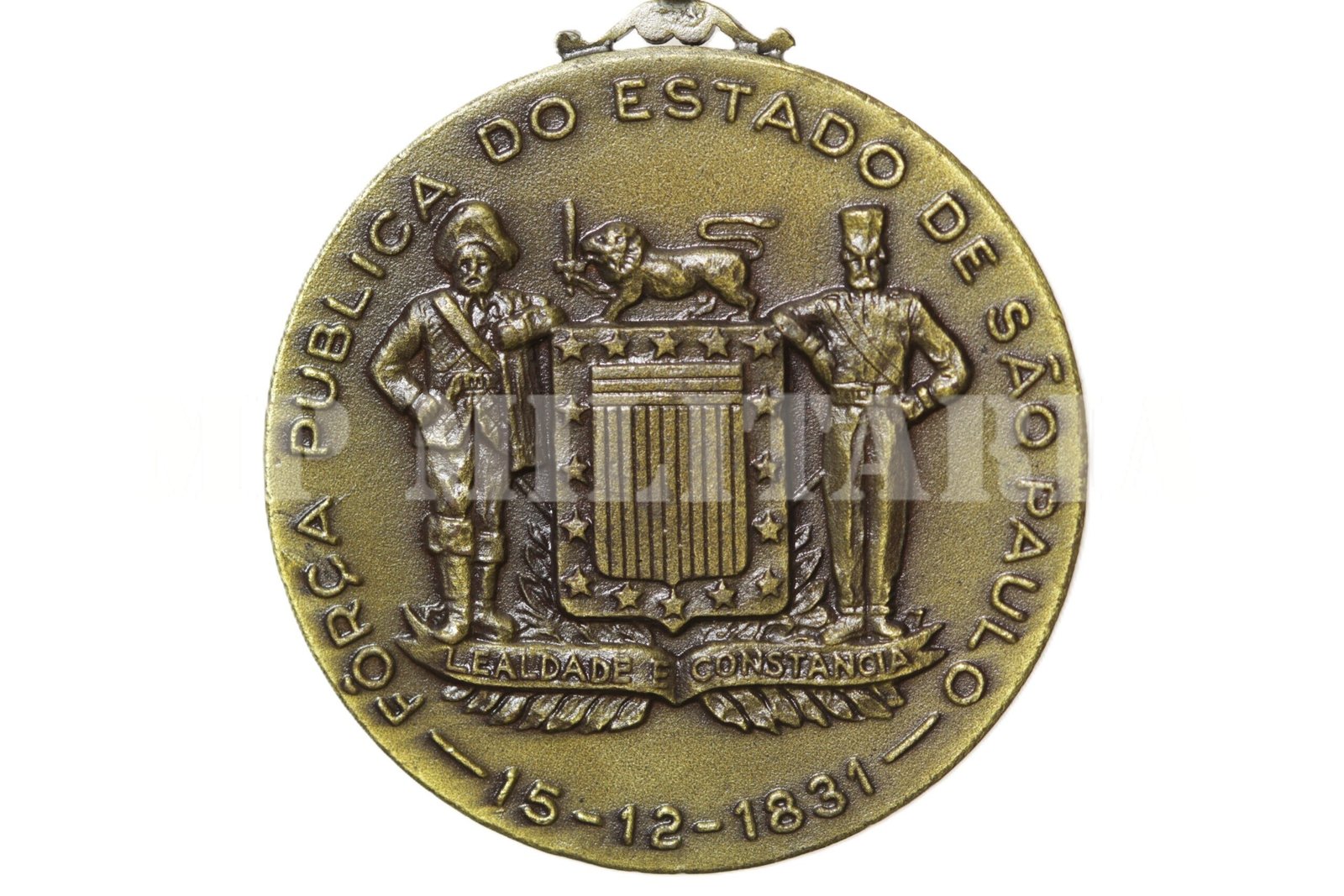 MEDALHA BRIGADEIRO TOBIAS • FORÇA PÚBLICA DE SÃO PAULO – 1º MODELO - Imagem 5
