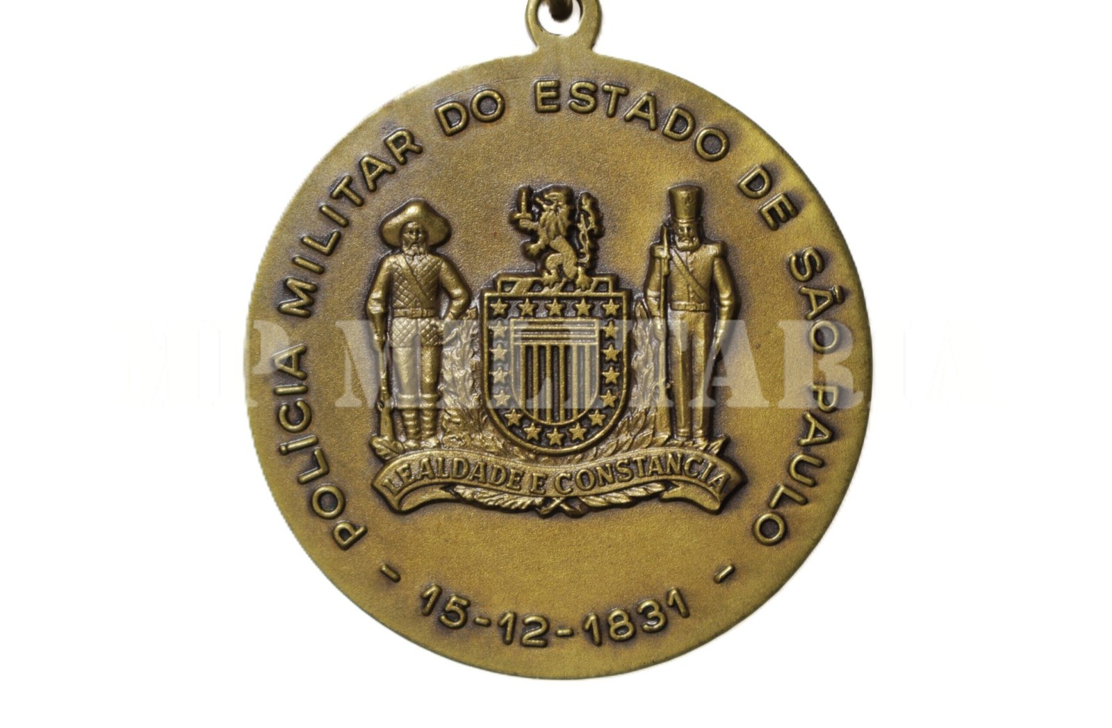 CONJUNTO DA MEDALHA BRIGADEIRO TOBIAS • POLÍCIA MILITAR DE SÃO PAULO - 3º MODELO - Imagem 5
